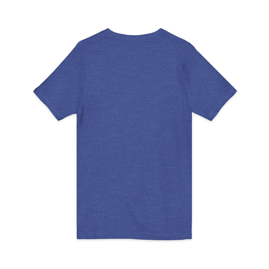 Unisex Jersey Short Sleeve V-Neck Tee