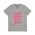 Unisex Jersey Short Sleeve V-Neck Tee