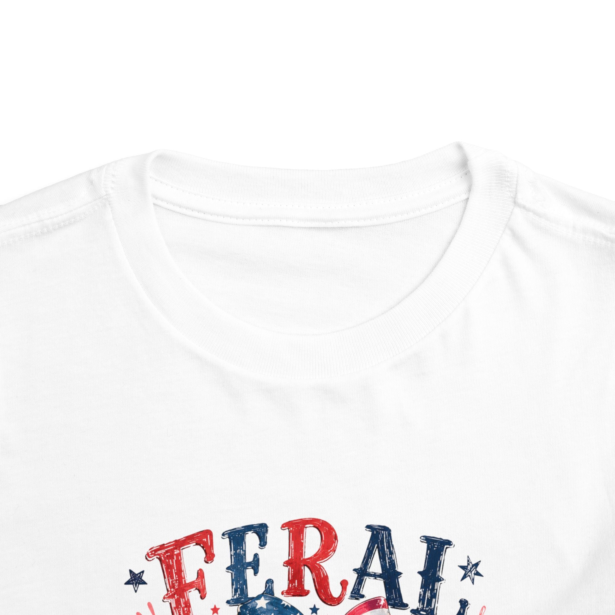 Toddler feral but free tee